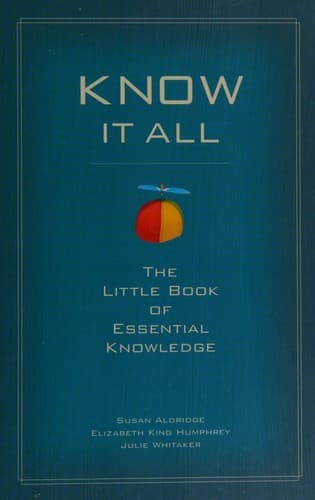 Tapa de Know it all