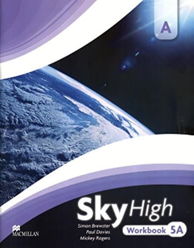 Tapa de SKY HIGH WORKBOOK 5A
