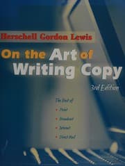 Tapa de On the art of writing copy