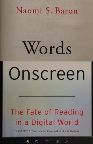 Tapa de Words onscreen