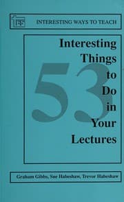 Tapa de 53 Interesting Things to Do in Your Lectures (Interesting Ways to Teach)