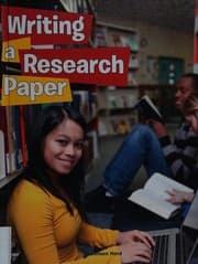 Tapa de Writing a research paper