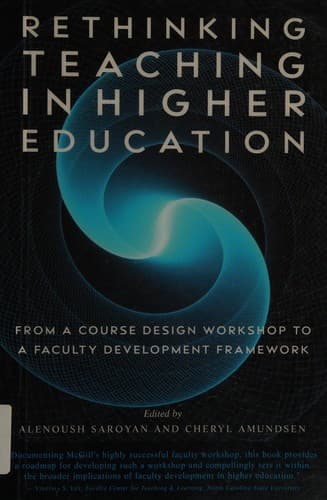 Tapa de Rethinking teaching in higher education