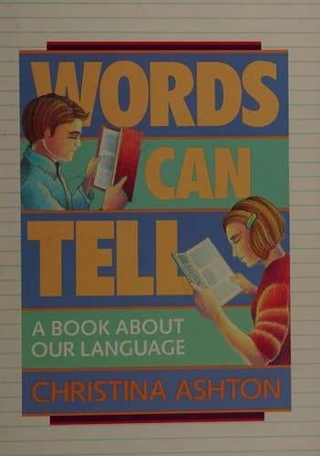 Tapa de Words can tell