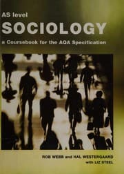 Tapa de AS level sociology