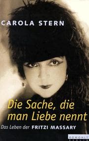Tapa de Die Sache, die man Liebe nennt