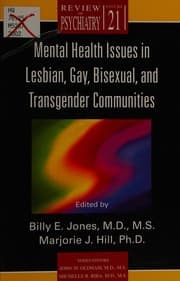 Tapa de Mental health issues in lesbian, gay, bisexual, and transgender communities
