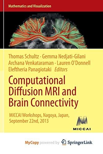 Tapa de Computational Diffusion MRI and Brain Connectivity