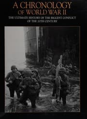 Tapa de A chronology of World War II