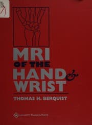 Tapa de MRI of the hand and wrist