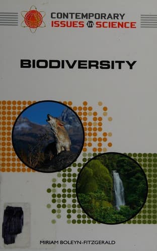 Tapa de Biodiversity (Contemporary Issues in Science)