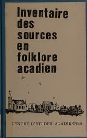 Tapa de Inventaire des sources en folklore acadien