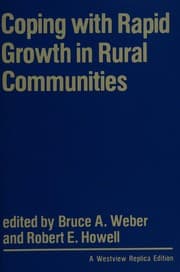 Tapa de Coping with rapid growth in rural communities