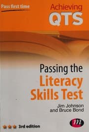 Tapa de Passing the Literacy Skills Test