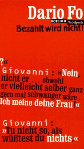 Tapa de Bezahlt wird nicht: Eine Farce (German Edition)