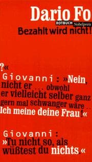 Tapa de Bezahlt wird nicht: Eine Farce (German Edition)