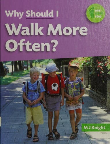 Tapa de Why should I walk more often?