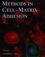 Tapa de Methods in cell-matrix adhesion