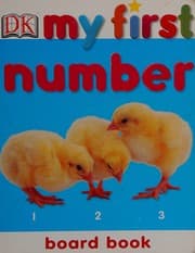 Tapa de My first number board book