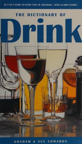 Tapa de The dictionary of drink
