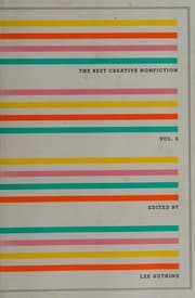 Tapa de The best creative nonfiction