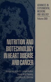 Tapa de Nutrition and biotechnology in heart disease and cancer