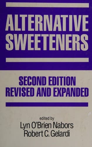 Tapa de Alternative sweeteners