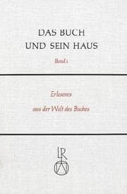Tapa de Das Buch und sein Haus