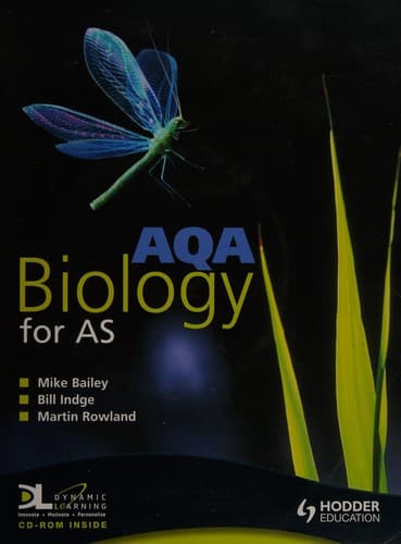Tapa de AQA biology for AS