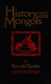 Tapa de History of the Mongols