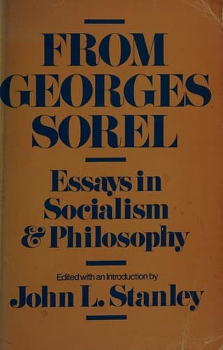 Tapa de From Georges Sorel