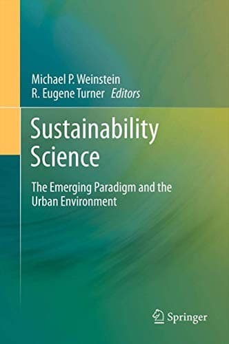 Tapa de Sustainability Science