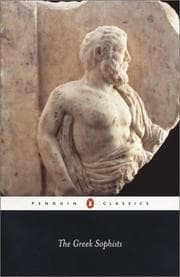 Tapa de The Greek Sophists