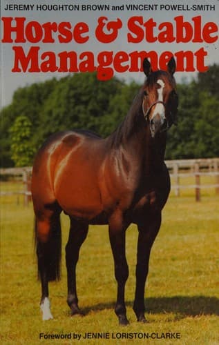 Tapa de Horse and stable management