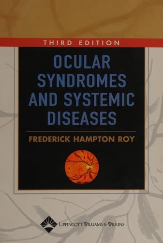 Tapa de Ocular syndromes and systemic disease