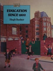 Tapa de Education Since 1800 (History in Depth)