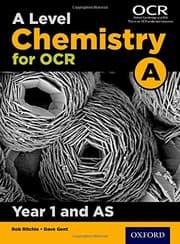 Tapa de A Level Chemistry a for OCR Year 1 and as Student Book
