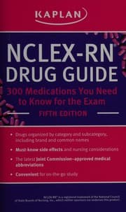 Tapa de NCLEX-RN drug guide