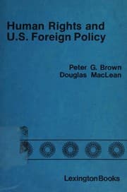 Tapa de Human rights and U.S. foreign policy