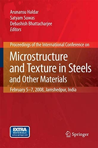 Tapa de Microstructure and Texture in Steels