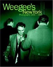 Tapa de Weegee's New York