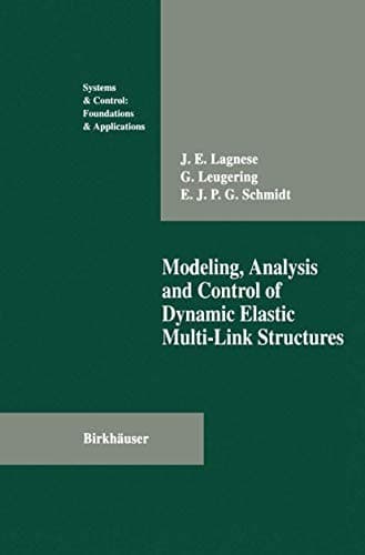 Tapa de Modeling, Analysis and Control of Dynamic Elastic Multi-Link Structures
