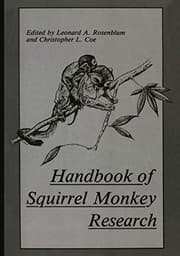 Tapa de Handbook of Squirrel Monkey Research
