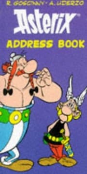 Tapa de Asterix Address Book