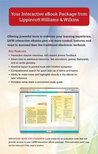 Tapa de Interactive eTextbook for Medical Terminology