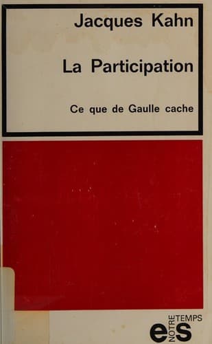 Tapa de La Participation