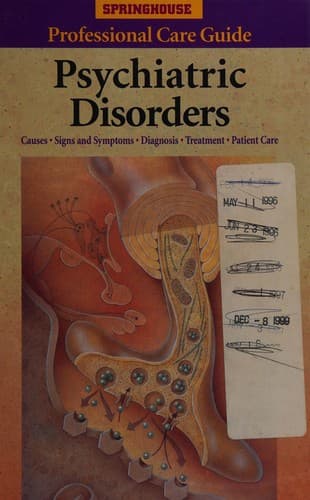 Tapa de Psychiatric disorders