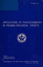 Tapa de Applications of photochemistry in probing biological targets