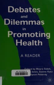 Tapa de Debates and dilemmas in promoting health