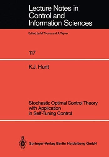 Tapa de Stochastic Optimal Control Theory with Application in Self-Tuning Control